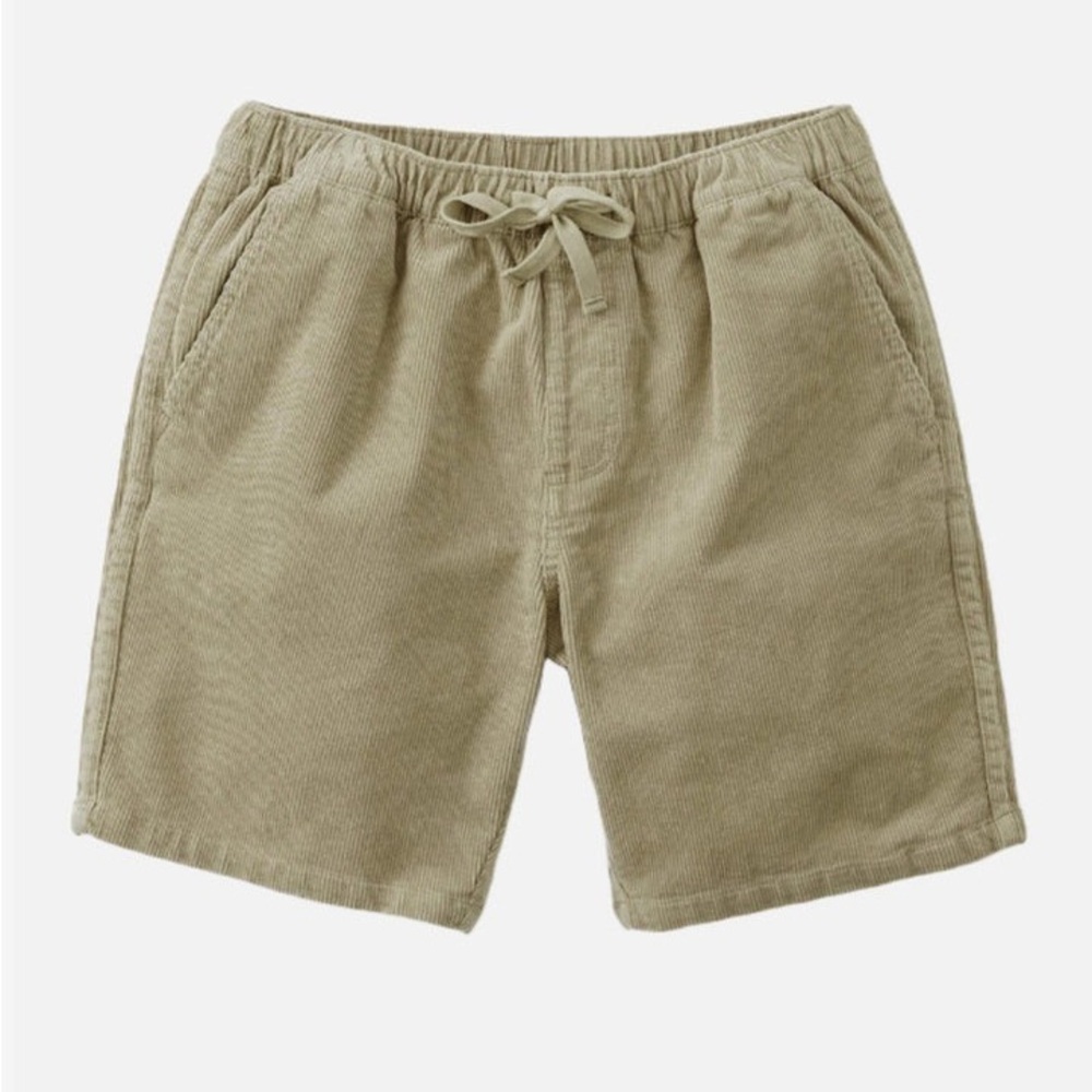 #031 WXYZ Los Angelew Beige Corduroy Shorts